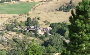 Vue d'ensemble du hameau des Combettes