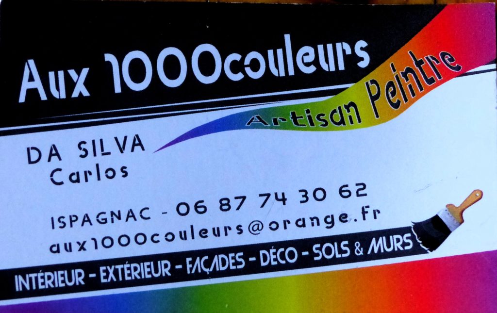 Carte 1000 couleurs